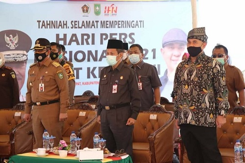 HPN 2021, PWI Riau Kampanyekan Pulau Rupat Objek Pariwisata Stategi Nasional
